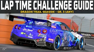 Gran Turismo 7 Lap Time Challenge Guide - Dragon Trail Seaside - Nissan GT-R GT3 '18