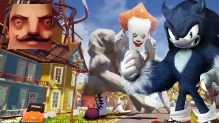 Hello Neighbor - My New Neighbor Sonic Unleashed Act 3 Gameplay Walkthrough