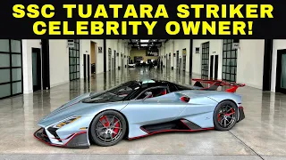 1,750 HORSEPOWER, $2 MILLION+ SSC Tuatara Striker Owned by Michael Strahan! Cold Start + Revs!