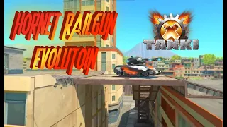 Tanki X Hornet Railgun Evolution