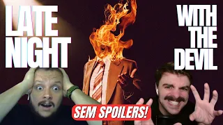 ASSISTIMOS O MELHOR TERROR DO ANO! LATE NIGHT WITH THE DEVIL - SEM SPOILERS