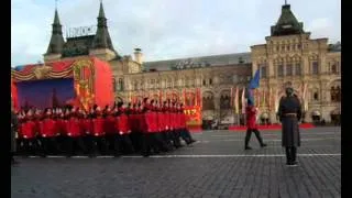 Торжественный марш 7 ноября 2012, посвящённый годовщине Парада на Красной площади 1941 года