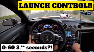 Launch Control In My GT350!! *Proper Technique*