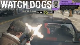 "HACKER INVADED MY GAME!" - Watch Dogs Multiplayer Invasion Online Hacking Gameplay