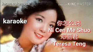 Ni Cen Me Shuo - Teresa Teng karaoke