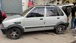 MODIFIED MARUTI 800 | ALLOY WHEELS | AMBIENT LIGHT | MARUTI 800 MODIFIED