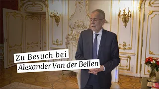 Zu Besuch im Büro von Präsident Alexander Van der Bellen