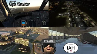 FSDreamTeam KIAH Houston Intercontinental | Microsoft Flight Simulator | RTX 4090 | Full Tour