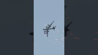 Russian Tu-95S bomber exploded in a ball of fire after being hit by the Anti-Air Missile | ARMA 3