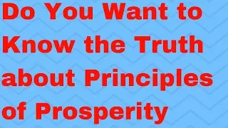 🔴12 Principles of Prosperity