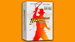 Indiana Jones Limited Edition Steelbook 4 film collection - Unboxing