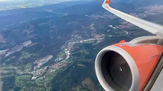 EasyJet after Take off on Bilbao Airport