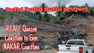 BYPASS Road from Gen. NAKAR, Quezon to DINGALAN, Aurora