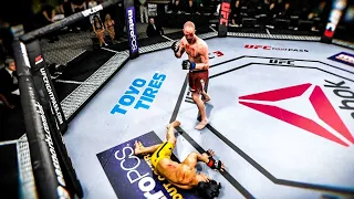 BRUCE LEE VS VOLKAN OEZDEMIR | UFC 3 BRUTAL FIGHT | UFC 3 K1 RULES | UFC 3 2020 | EA SPORTS UFC 3