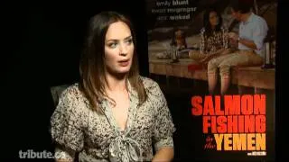 Emily Blunt - Salmon Fishing in the Yemen Interview at TIFF 2011