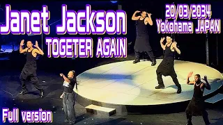 Janet Jackson TOGETHER  AGAIN  at Yokohama JAPAN (full version) 20/03/2024全てのジャネットファンに捧げる！