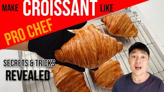 How to make croissant like a Pro Chef? (Secrets & Tricks REVEALED)