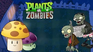 SERANGAN ZOMBIE DI MALAM HARI! Plant vs Zombie Chapter 2