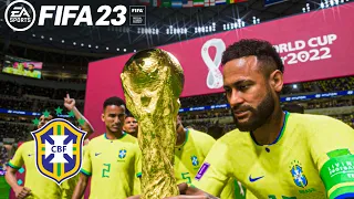 FIFA 23 - Brazil vs France  - FIFA World Cup Final Qatar | PC™ Next Gen