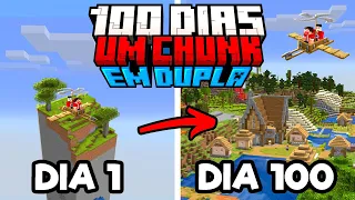 100 DIAS CRIANDO CHUNKS NO MINECRAFT - O FILME