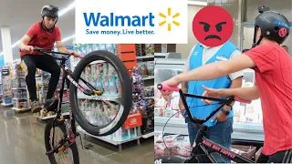 WHEELING THROUGH WORLDS BIGGEST WALMART (KICKED OUT)