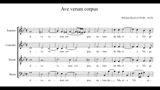 William Byrd - Ave verum corpus