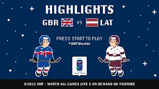 Highlights | Great Britain vs. Latvia | 2022 #IIHFWorlds