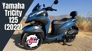 Yamaha TriCity 125 (2022) | Probefahrt, Walkaround, Soundcheck, 0 auf 100 km/h (DEUTSCH) | VLOG 400