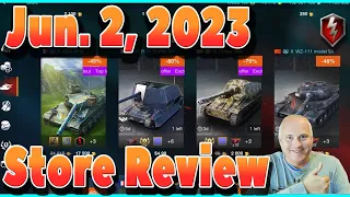 What to Buy in Store June 2, 2023  WOT Blitz  | Littlefinger on World of Tanks Blitz