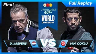 Final - Dick JASPERS vs Murat Naci COKLU (73rd World Championship 3-Cushion)