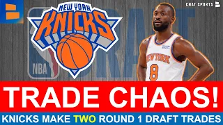 WILD Knicks NBA Draft Trades: Knicks Trade Kemba, Get 3 1st Round Picks In Deals With OKC & Pistons