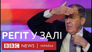 Лаврова висміяли за слова про миролюбність Росії щодо України