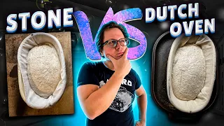 What bakes the BEST BREAD? Stone vs. Dutch Oven