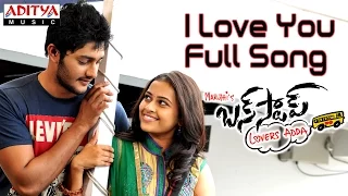 I Love You Full Song || Bus Stop Telugu Movie || Prince, Nanditha