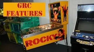 ROCKY Pinball Machine ~ GRC Full Feature Review! Rules! Gameplay! Guest Host!