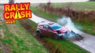 Accidentes y errores de Rally 2024 - Ùltima semana de Febrero  by @chopito  Rally crash 6/24