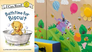 💛📕Kids Books Read Aloud: Bathtime for Biscuit (My First I Can Read)