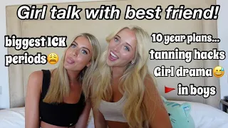 GIRL TALK WITH MY BESTFRIEND! | answering your dilemmas and questions..