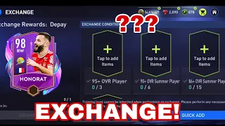 NEXT SUMMER VACATION 98 PLAYER EXCHANGE REQUIREMENTS!  HOW TO PREPARE! | FIFA MOBILE 22!