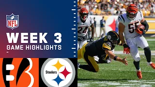 Bengals vs. Steelers Week 3 Highlights | NFL 2021