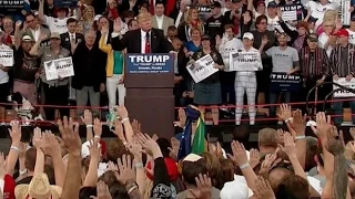 "Raise your right hand": Echoes of Sieg Heil (Hail Victory) as Donald Trump seeks allegiance