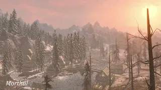 Skyrim Music & Ambience - City Sunsets (6hrs)