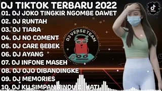 DJ TIK TOK TERBARU 2022 - DJ JOKO  TINGKIR NGOMBE DAWET DJ RUNTAH FYP VIRAL SOUND KANE MENGKANE