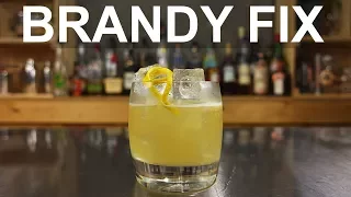 Brandy Fix Cocktail Recipe - Harry Johnson's Bartender's Manual