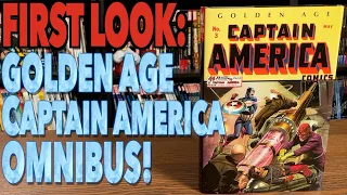 FIRST LOOK: Golden Age Captain America Omnibus Volume 1 | NEW PRINTING |