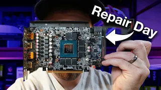 GPU Repair at the Home Mining Farm
