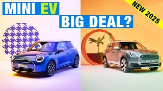 First Look: 2025 Mini Cooper & Countryman Electric | Styling, Interior, Range, Tech & More!