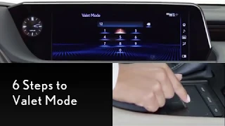 How-To Use Valet Mode  | Lexus