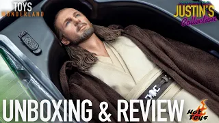 Hot Toys Qui-Gon Jinn Star Wars Episode I Unboxing & Review