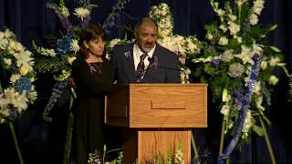 Father of slain Davis cop tearfully reads eulogy at memorial service